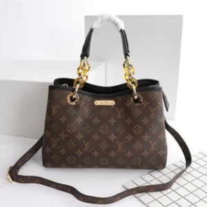 replica-aaa-louis-vuitton-classic-monogram-handle-bag-with-strap