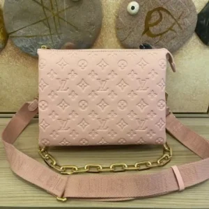 replica-aaa-louis-vuitton-coussin-pm-pinkbrownbluegreen