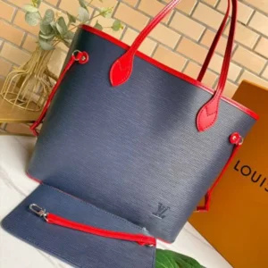 replica-aaa-louis-vuitton-neverfull-mm-epi-leather-m56947-navyblackred