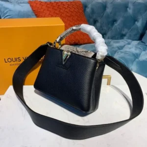 replica-aaa-louis-vuitton-taurillon-and-python-leather-capucines-mini-n97075